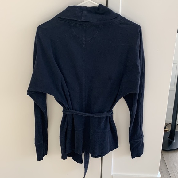 Navy sweater wrap! - Picture 6 of 6